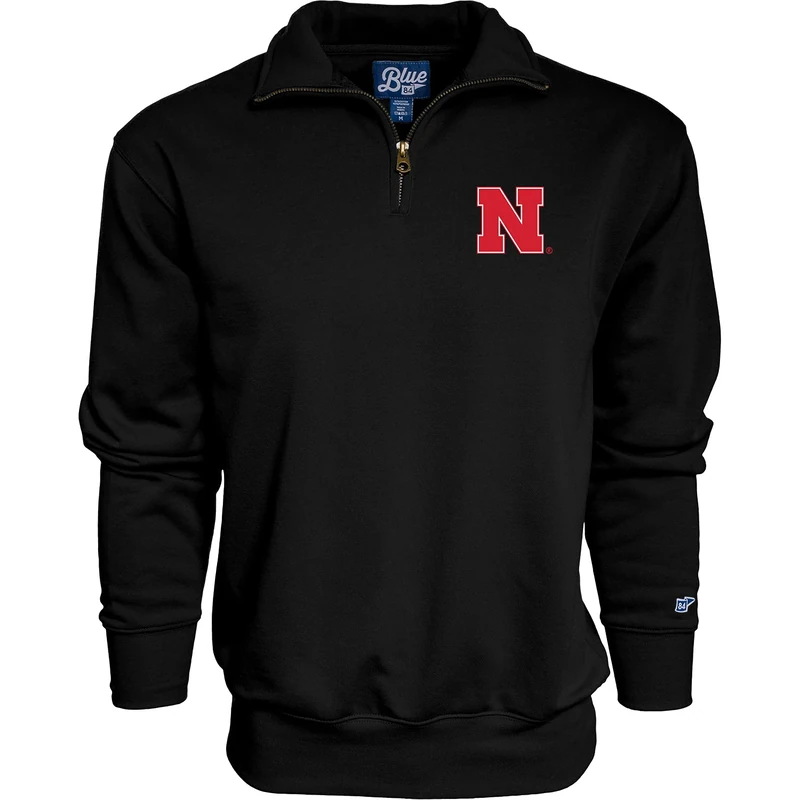 Blue 84 Men's Quarter Zip Sweatshirt Icon, Secondary Color, L