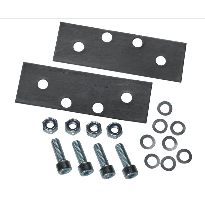Recambio kit 2 soportes, 4 tuercas, 4 tornillos y 8 arandelas