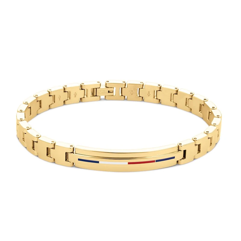 Tommy Hilfiger Jewelry Men's Link Bracelet in Yellow Gold - 2790311