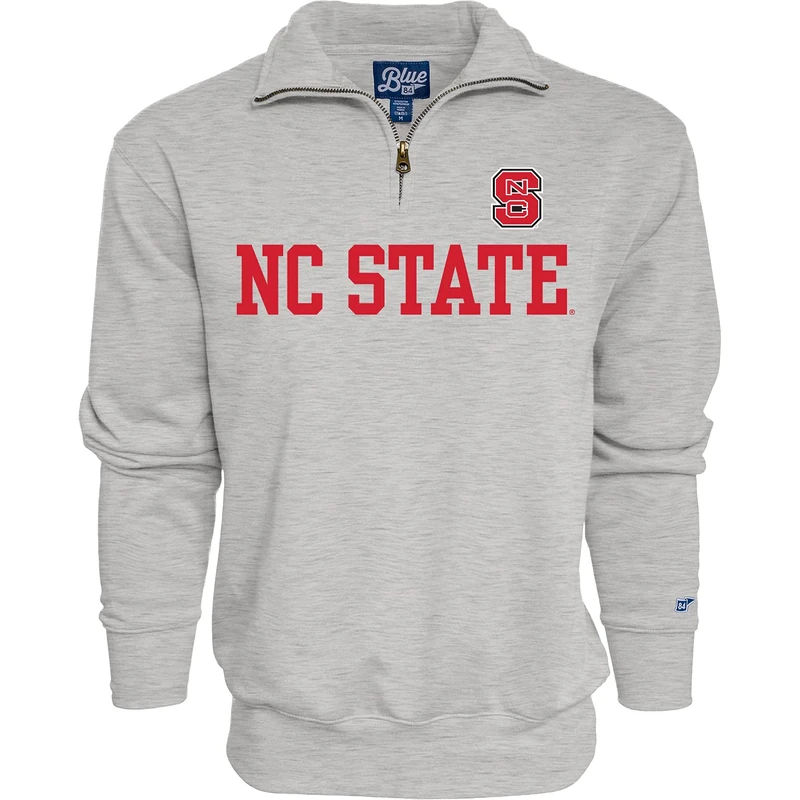 Blue 84 WIAONE Men's Quarter Zip Sweatshirt Team Color - Image 1