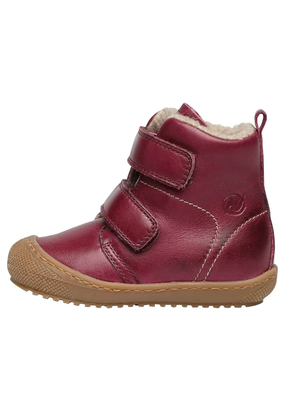 Naturino Baby Girls Bubble Vl Lined Tassel Ankle Boots, Berry Red, 3.5 UK Child