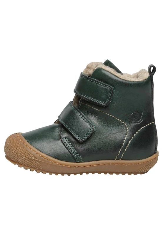 Naturino Baby Boys Bubble Vl Lined Tassel Ankle Boots, Green Bottle, 2 UK Child - Image 1