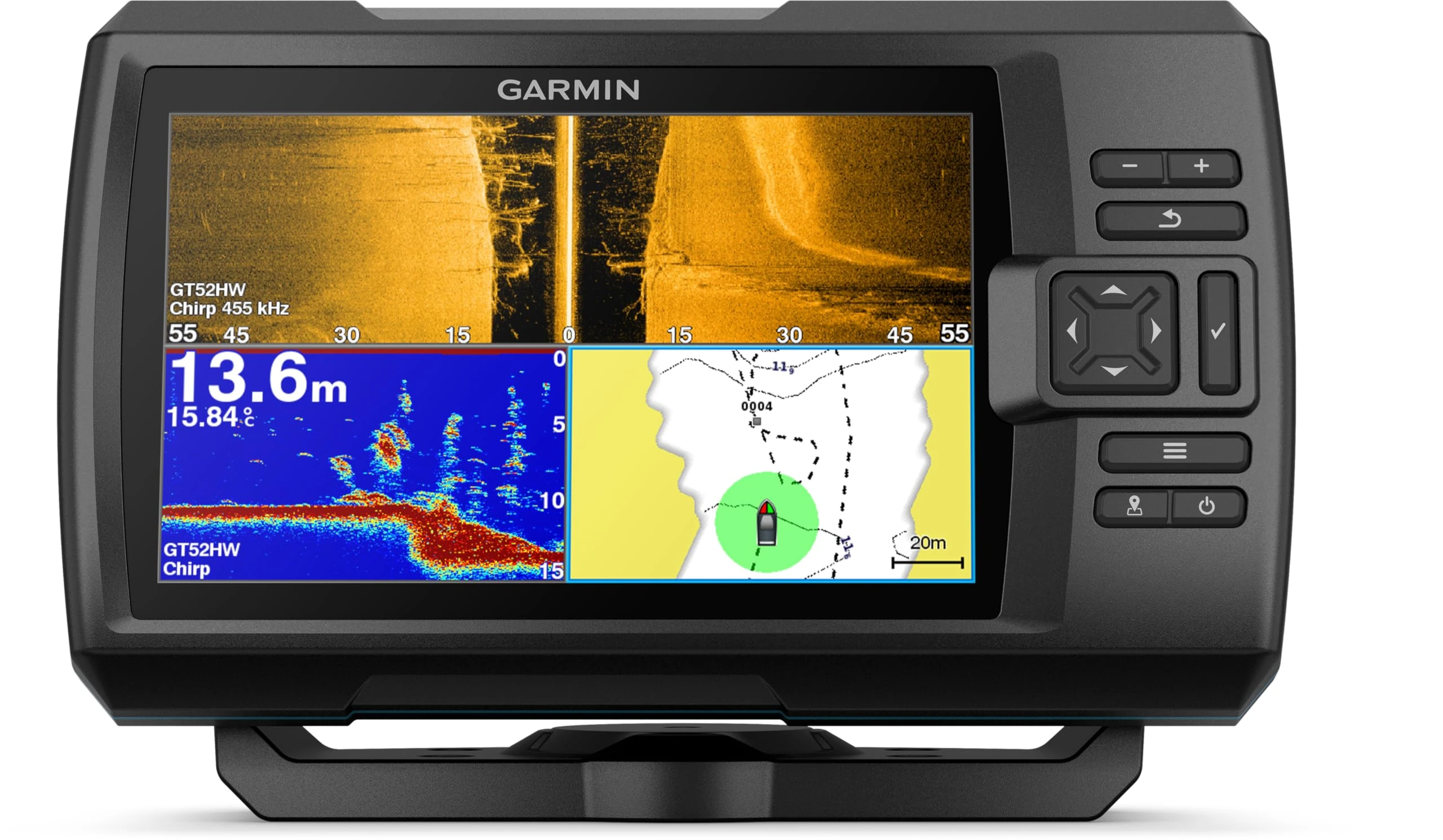 Garmin Striker Vivid 7sv With Cartography One Size