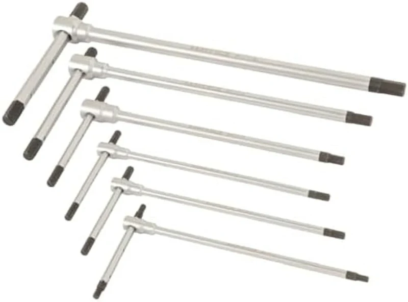 Juego 5 Llaves T Con Hexágono