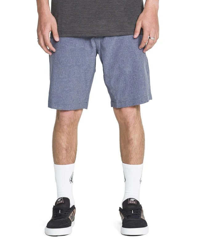 Volcom Men's Kerosene 21" Hybrid Chino Shorts, Navy