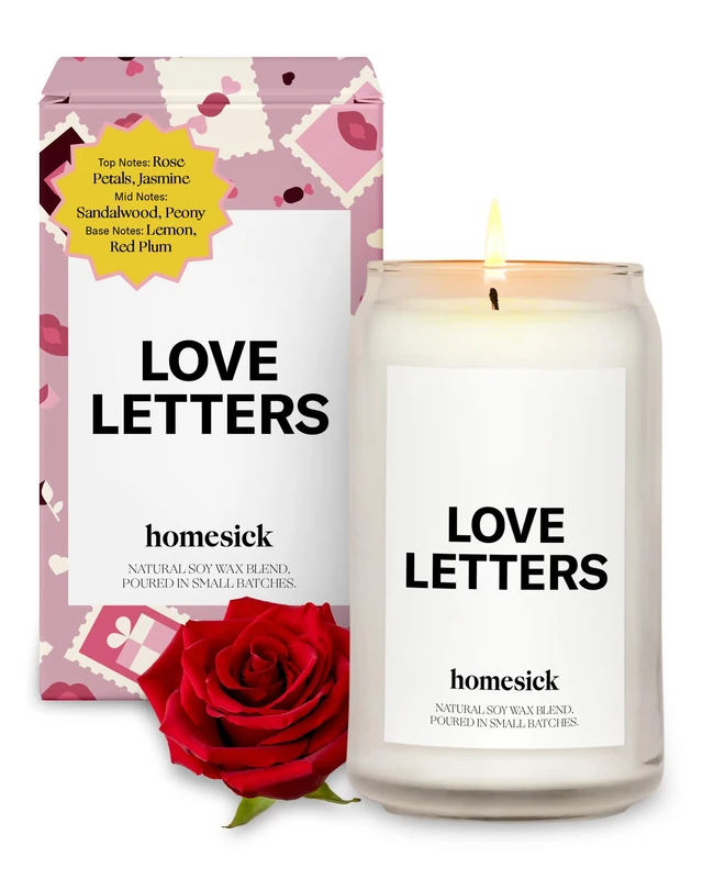Homesick Candle Scented, Love Letters