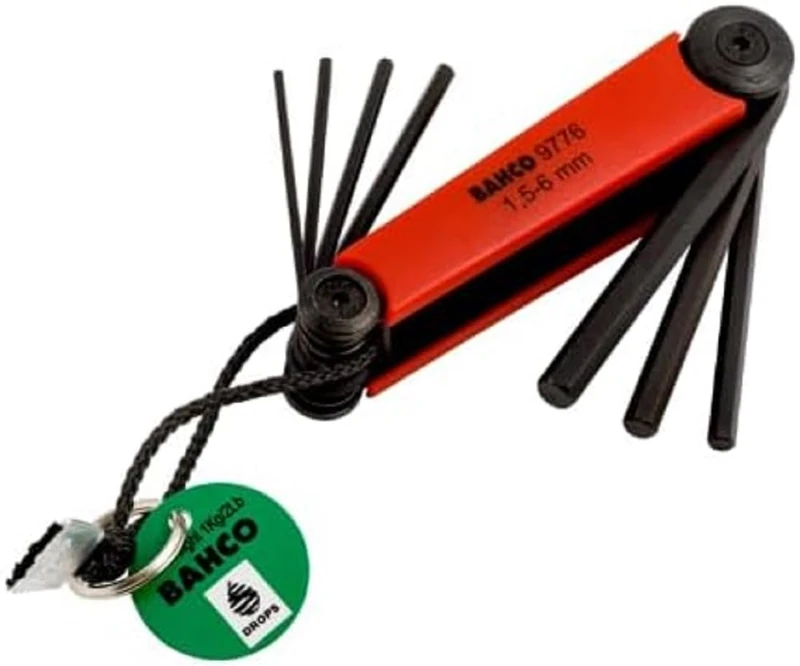 Bahco Hex Metaflex Key Set 1.5-6mm