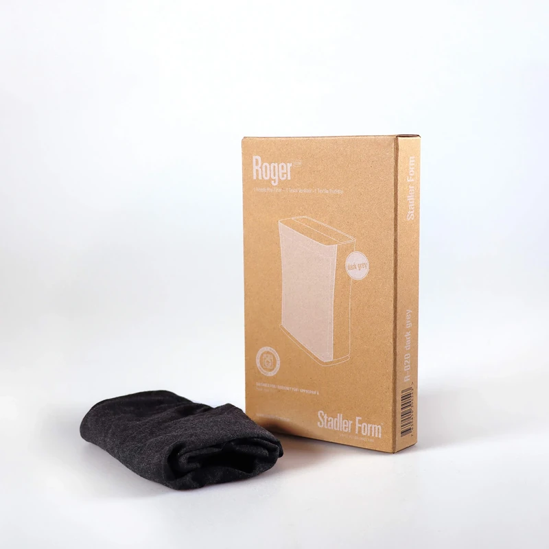 Stadler Form Roger little textile pre-filter, dark grey, protects the dual filter, washable at 30 °C on a gentle cycle