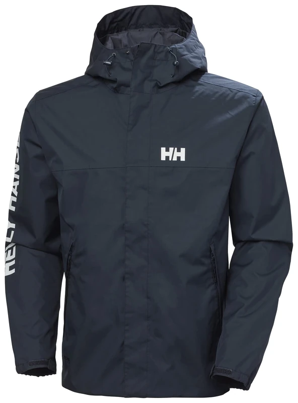 Helly Hansen Mens Ervik Jacket, XL, Navy - Image 1