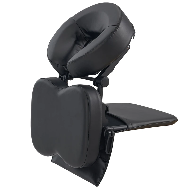 Master Massage Pack-n-go Massage Kit - Portable Face Down Tabletop Massage Kit Perfect for Easy To Carry In Black