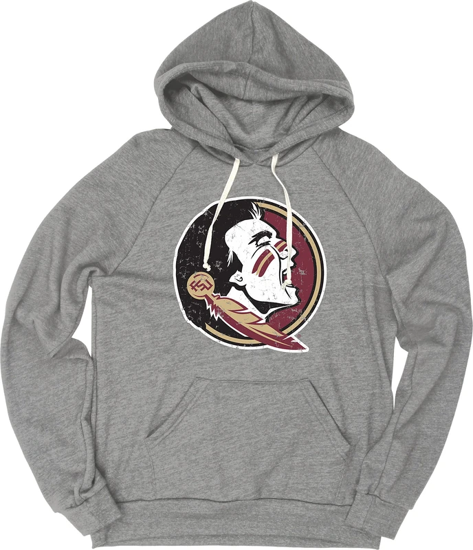 Blue 84 Men's Tri-Blend Hoodie Vintage Icon