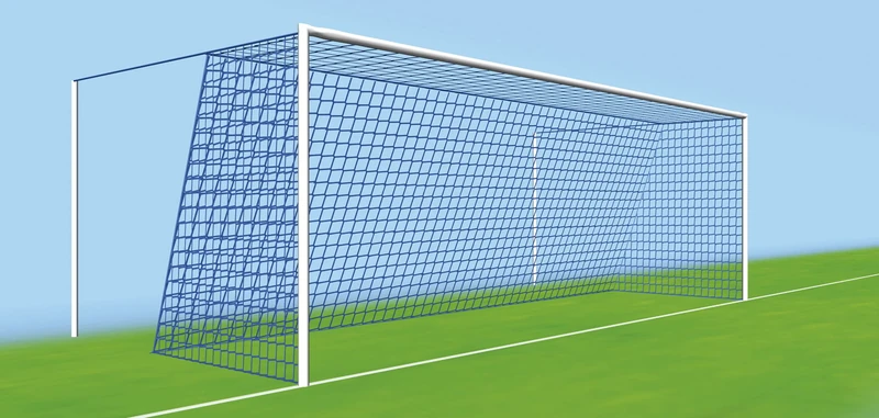 Cordamanía 7 Net for Football Goals, Adults, Unisex, White, 6.10 x 2.10 x 1.50