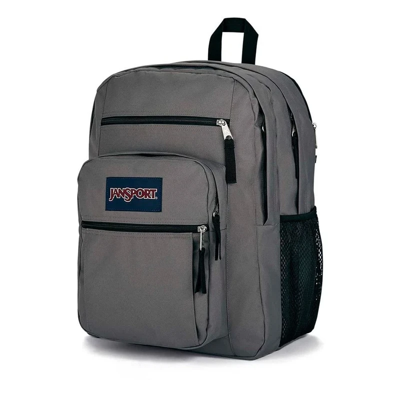 JANSPORT BIG STUDENT Large Backpack, 15 inch laptop compartment, Graphite Grey (Grey)