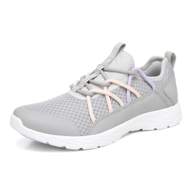 Vionic Women's Trainers - Zeliya, Grey, UK 3, Wide Fit