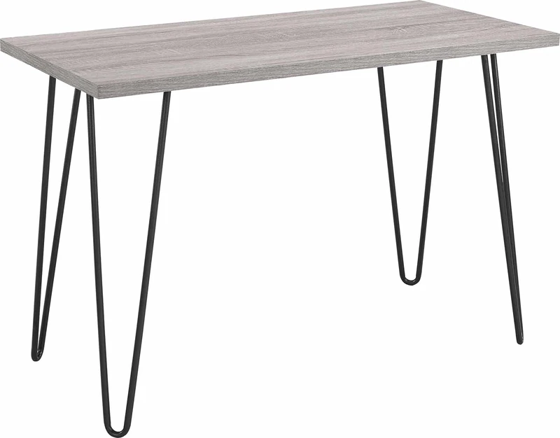 Dorel Owen Desk, Grey Oak Look