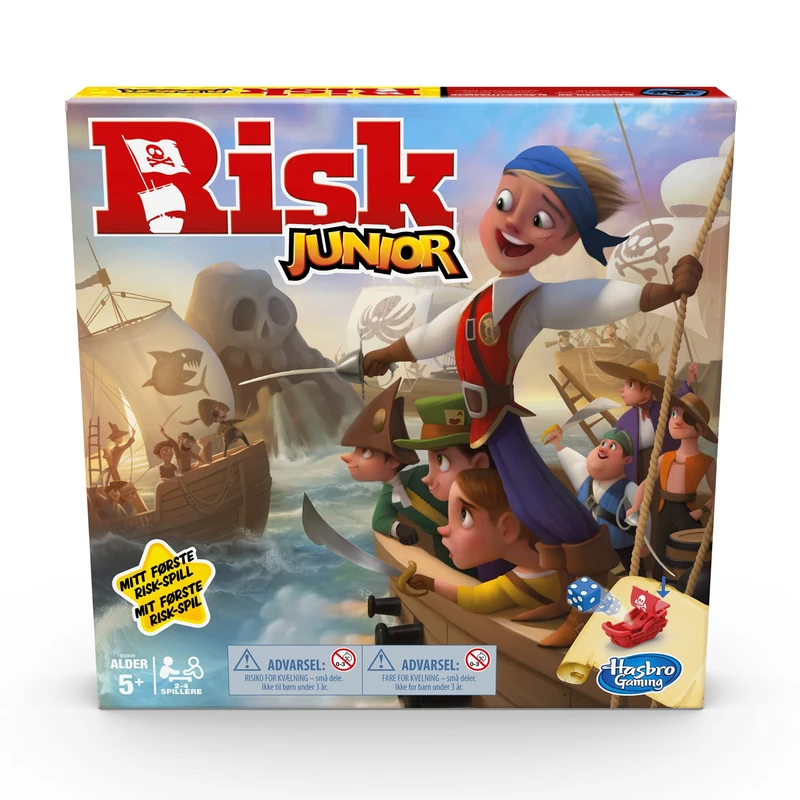 Hasbro Compatible Gaming - Risk Junior (Danish/Norwegian) (E6936)