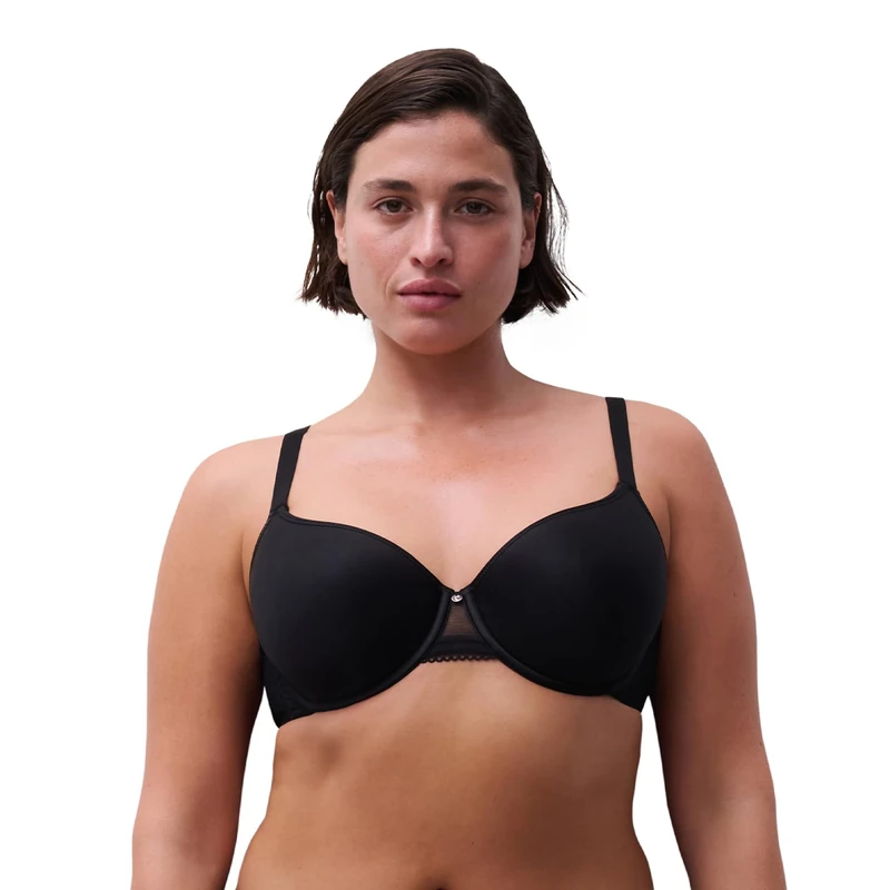 Chantelle Women's C Jolie Memory Foam Bra, Black, 34DD
