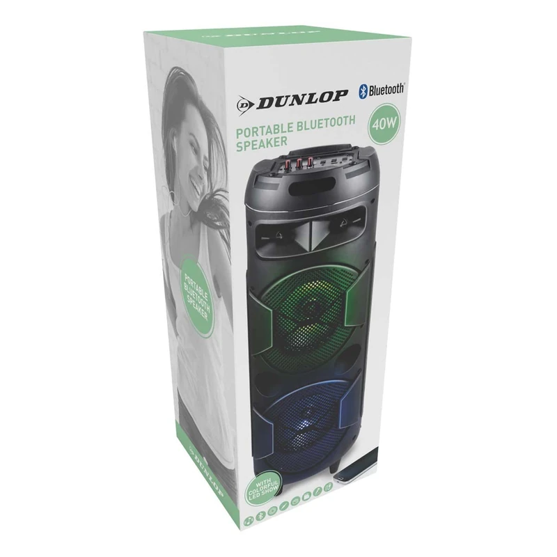 Speaker Karaoke BT 120W Brand DUNLOP