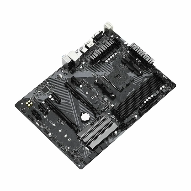ASRock B450 Pro 4 R2.0, AMD B450-Mainboard - Sockel AM4, 90-MXBEE0-A0UAYZ