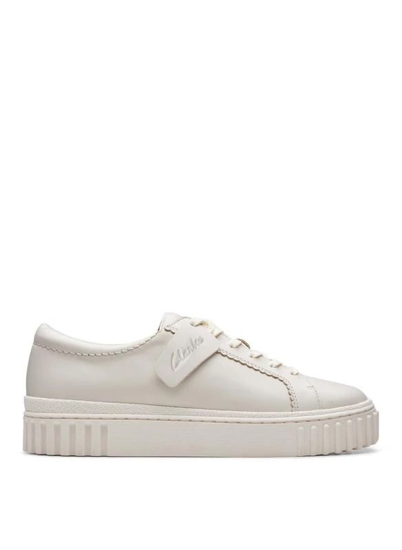 Clarks Mayhill Walk Womens Off White Lea, 5