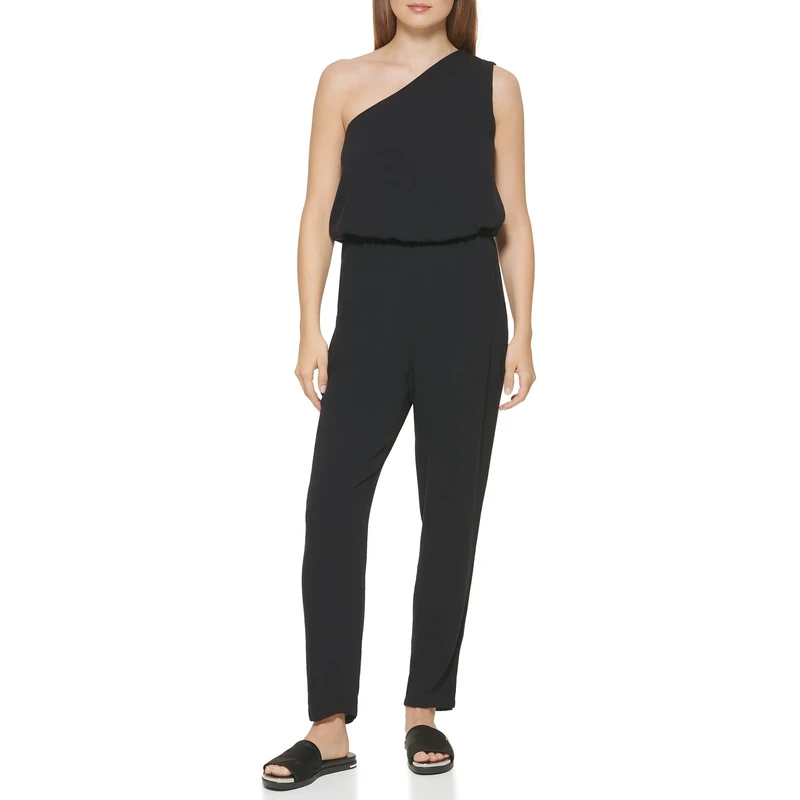 DKNY Women's Jumpsuits & Playsuits, Black, L