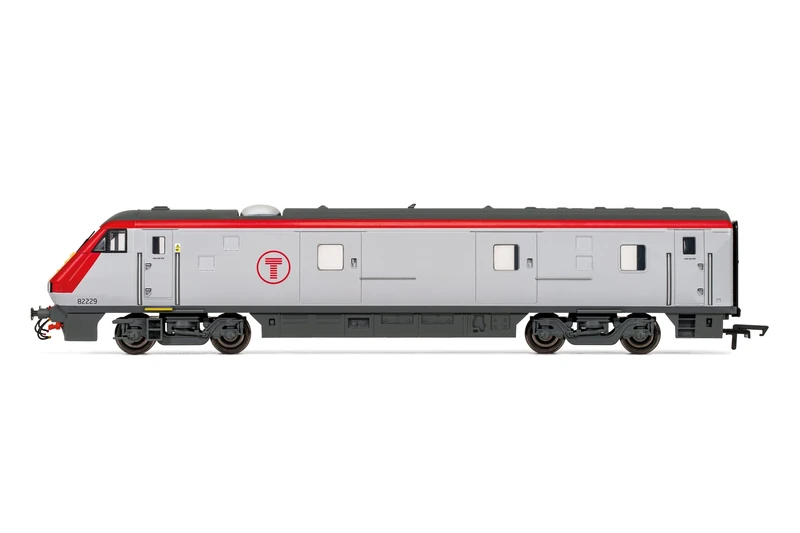 Hornby Coach Car - R40190A Transport for Wales, Mk4 DVT, 82226 - Era 11 Train Toy, 00 Gauge Carriage for Train Set, Rolling Stock Models for Adults - 1:76 Scale Model Gift, Grey