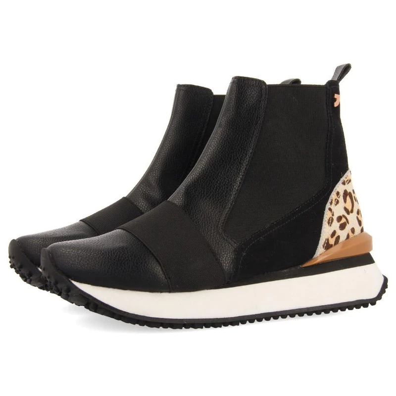 GIOSEPPO Lunner, Women's Sneakers, Black/White, 4 UK