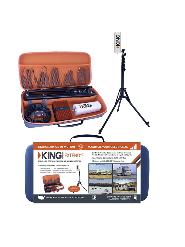 KING Extend Go Multi-use Portable Cell Signal Booster - Image 1