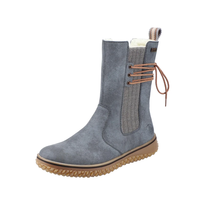 Rieker Z4284, Chelsea Boot, blau,