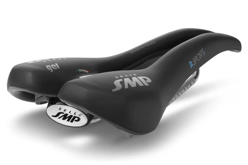 SMP E-SPORT LARGE GEL MATT BLACK SADDLE 2020