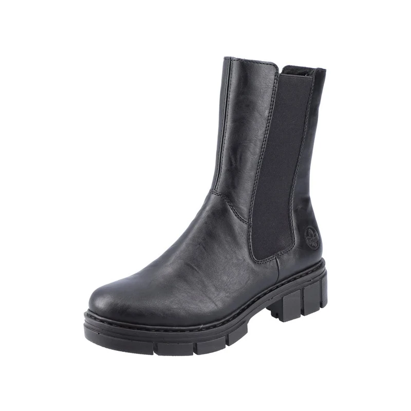 Rieker Ladies Y4592 Chelsea Boots, Black 00, 3.5 UK