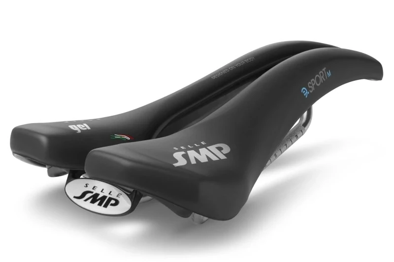 SMP E-SPORT MEDIUM GEL MATT BLACK SADDLE 2020