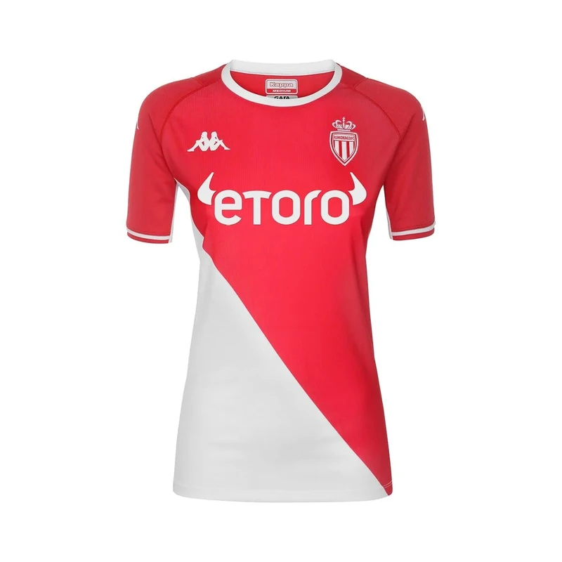 Kappa Women's Primera equipación AS MÓNACO 2022 Undershirt, No Personalisation, S