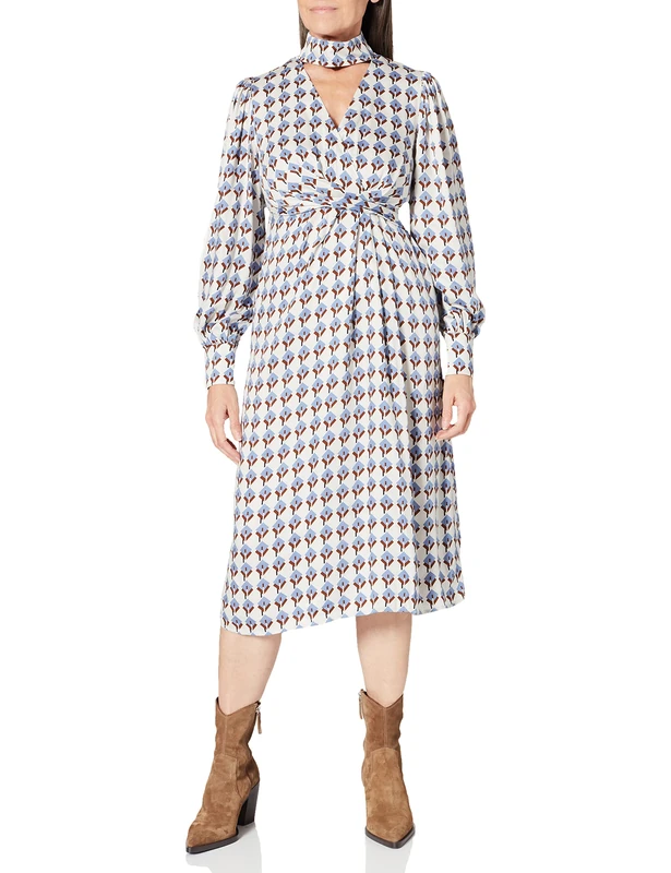 Sisley Women's Dress, Fantasy Multicolour 76f, 18