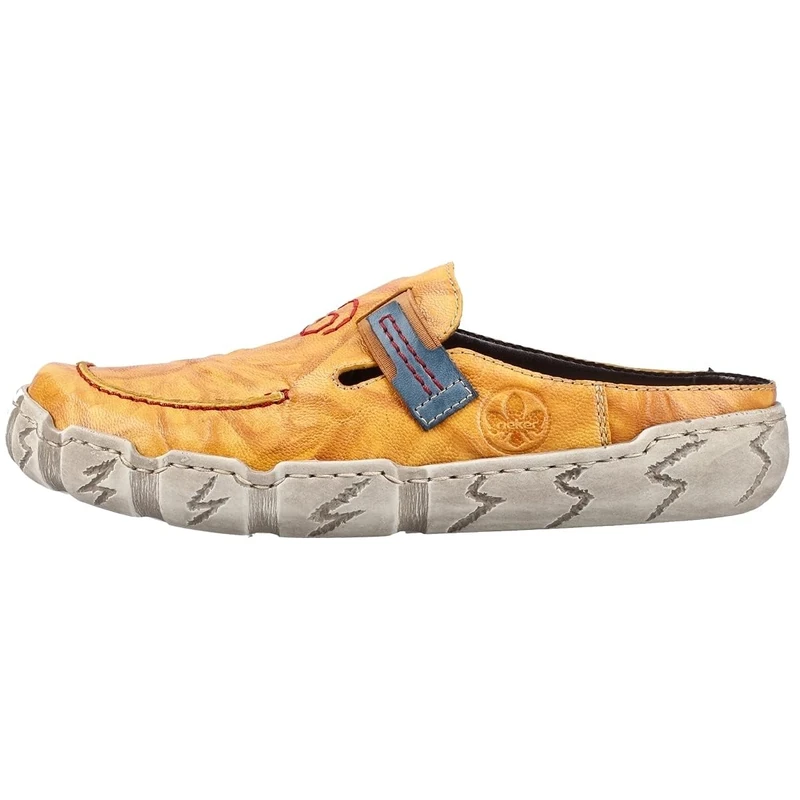 Rieker Women's L0393 Clogs, Yellow, 3.5 UK