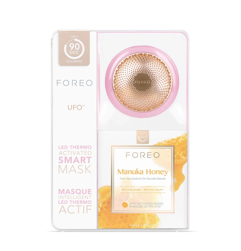 Foreo F0125 - UFO Pearl Pink Set ft. Manuka Honey, Women's - Image 1
