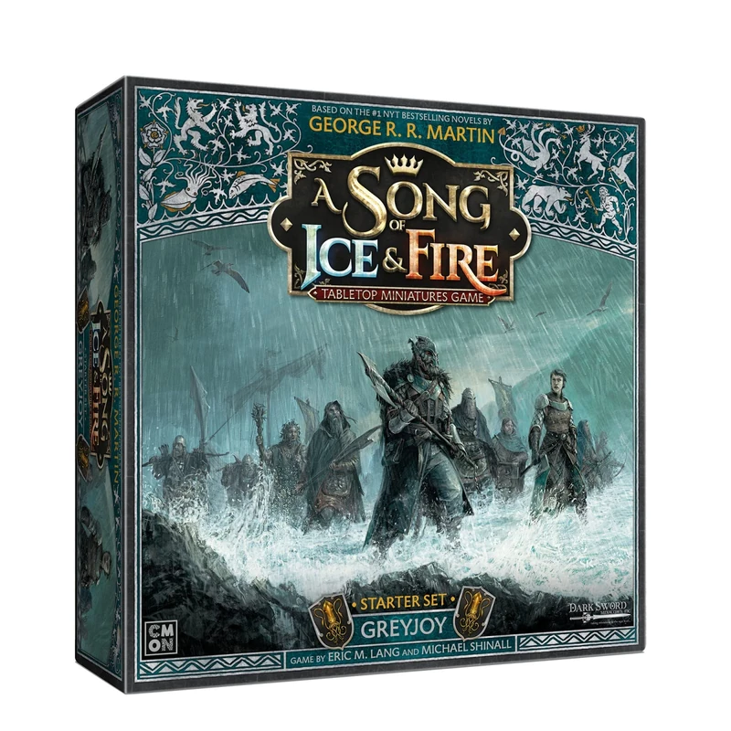 CoolMiniOrNot Inc | Greyjoy Starter Set: A Song of Ice and Fire | Miniatures Game | Ages 14+ | 2+ Players | 45-60 Minutes Playing Time