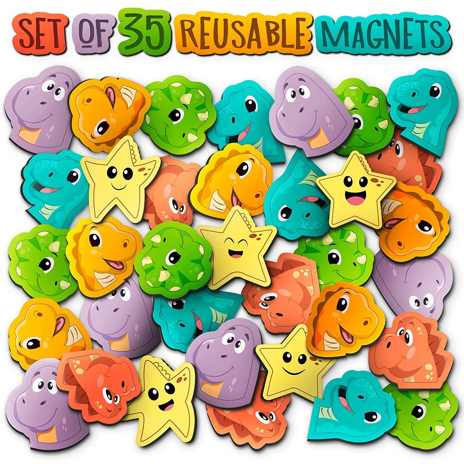 Dinosaurs Theme Potty Training Reusable Potty Reward Stickers