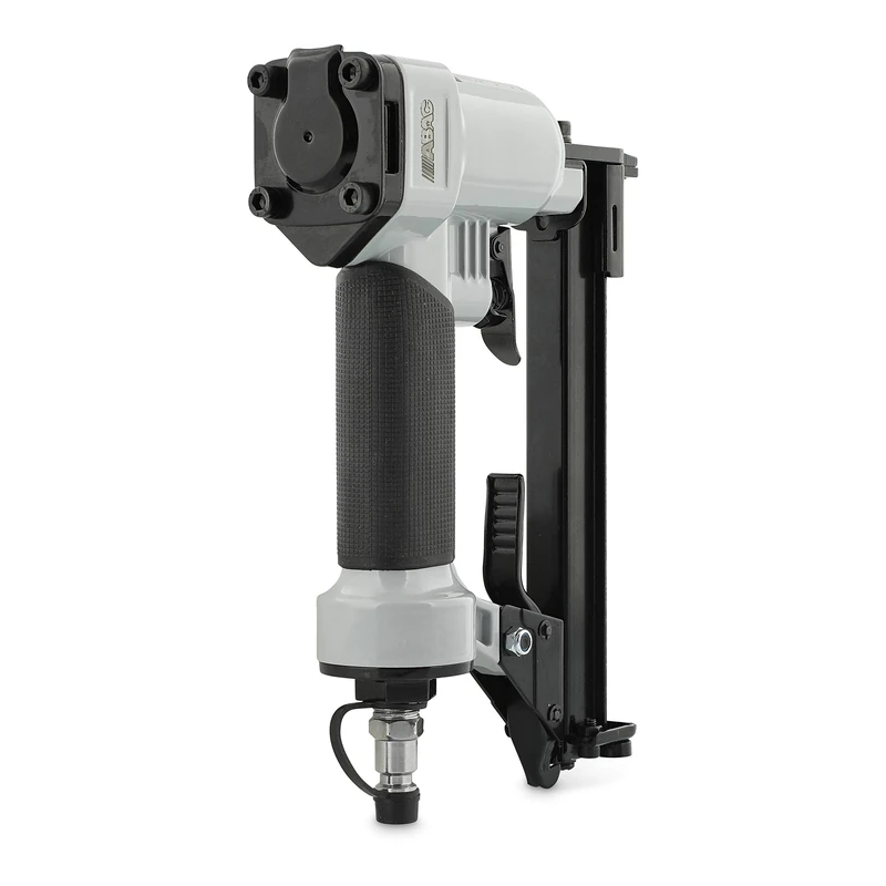 ABAC G-302 Compressed Air Stapler - Plastic Case with Accessories (Hex Key 3 and 4 mm + Plastic Bottle) - Up to 100 Staples - Clamp Length: 6-16 mm