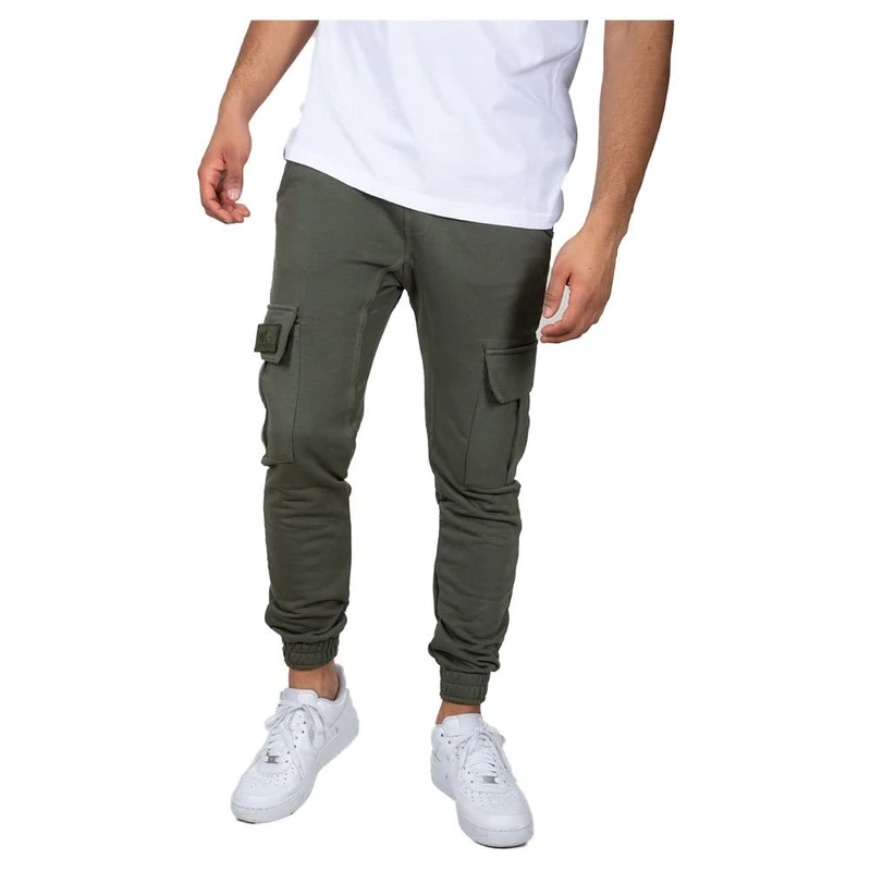 Alpha Industries Terry Jogger Mens Sweatpants Dark Olive
