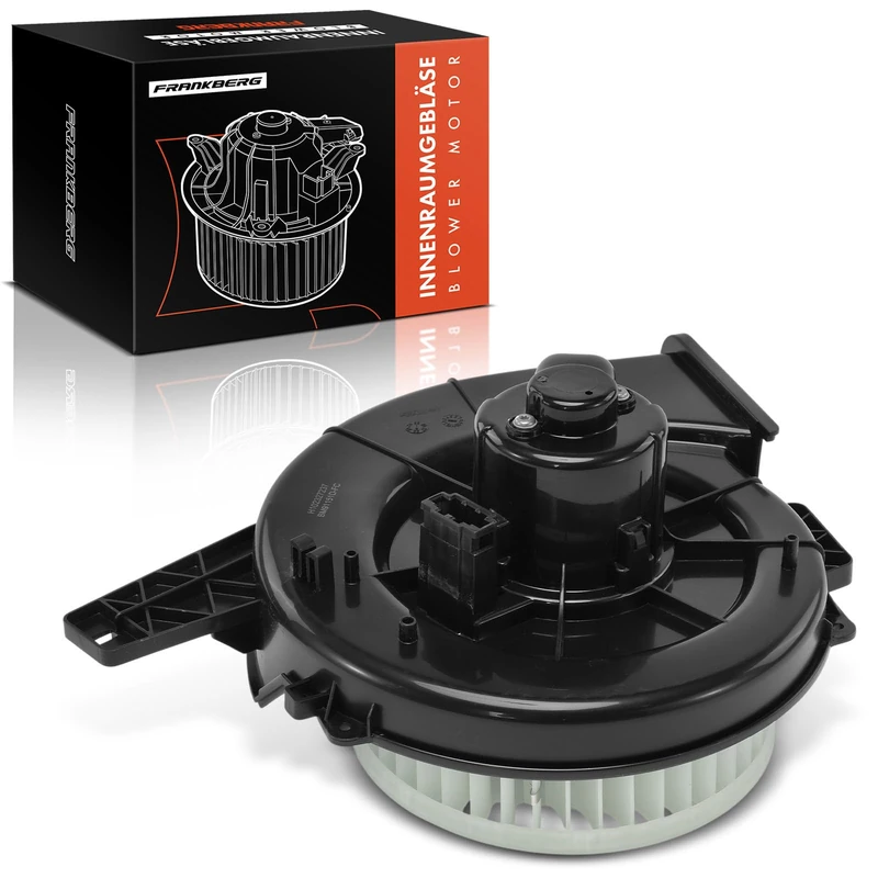 Frankberg Heizungsgebläse Gebläsemotor Kompatibel mit A2 2000-2005 Cordoba 2002-2009 Ibiza 2002-2020 Fabia I 1999-2008 Polo Stufenheck 2002-2020 Replace# 6Q1819015J