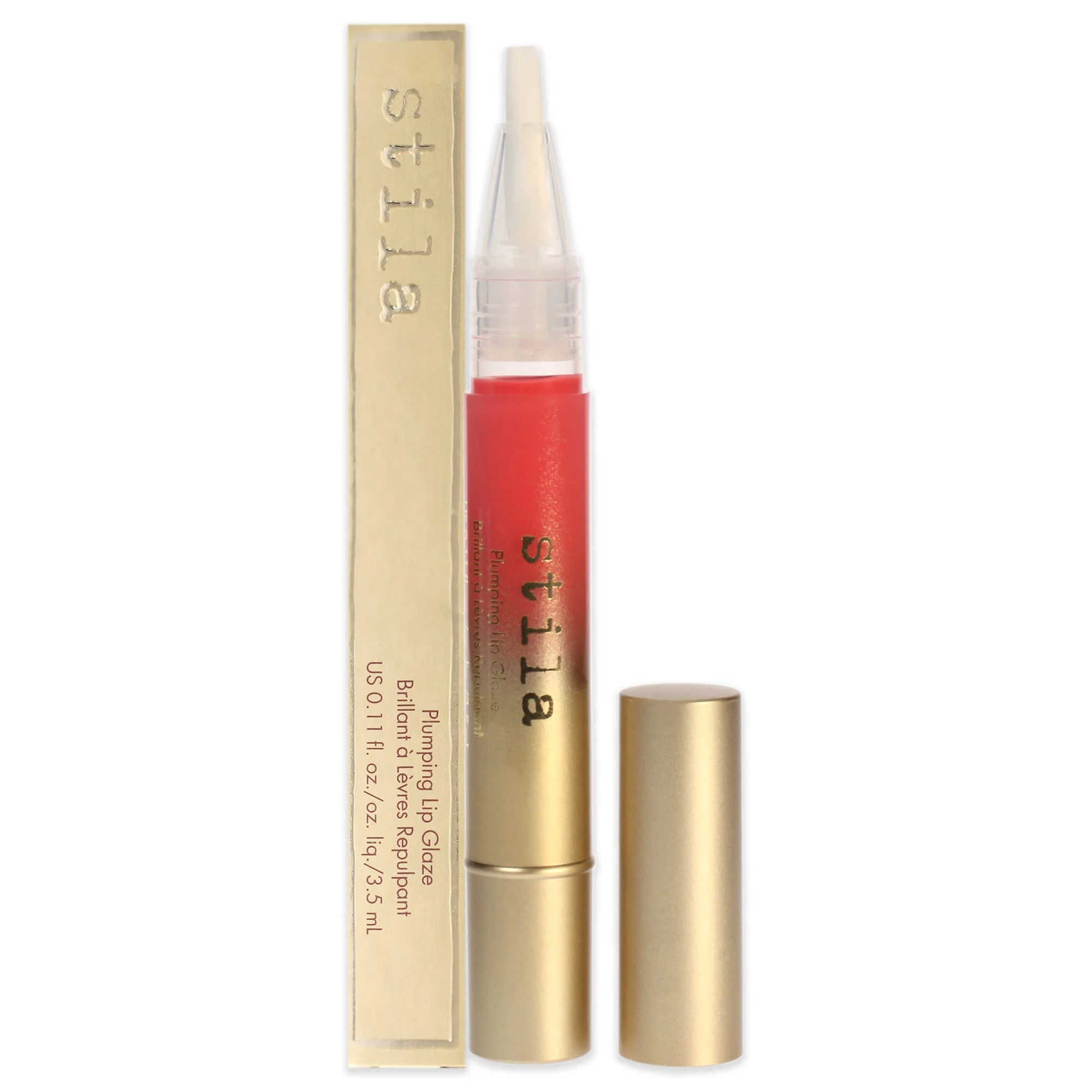 Stila Plumping Lip Glaze - Davina - Vitamin E & Antioxidants - Shiny Finish - 18g