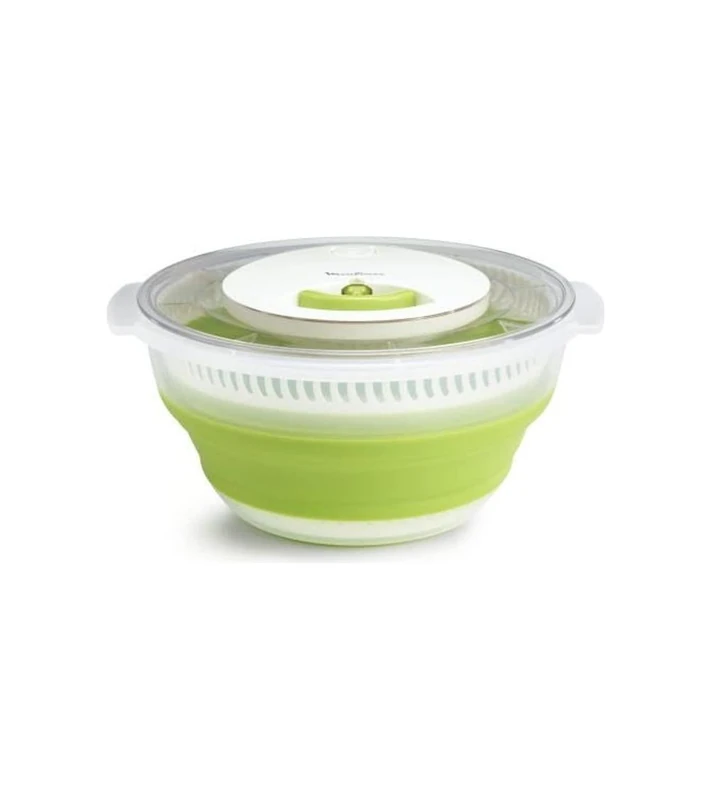 Moulinex Retractable Salad Spinner, 4 L, Green