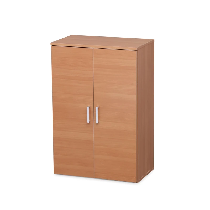 Iris Ohyama Shoe Cabinet, Shoe Cabinet storage, Wooden Shoe Cabinet, Shoe storage cabinet with 2 doors and shelves, Modular & Design, Entry, Bedroom, 35x60x90, SR-6035, Light Brown