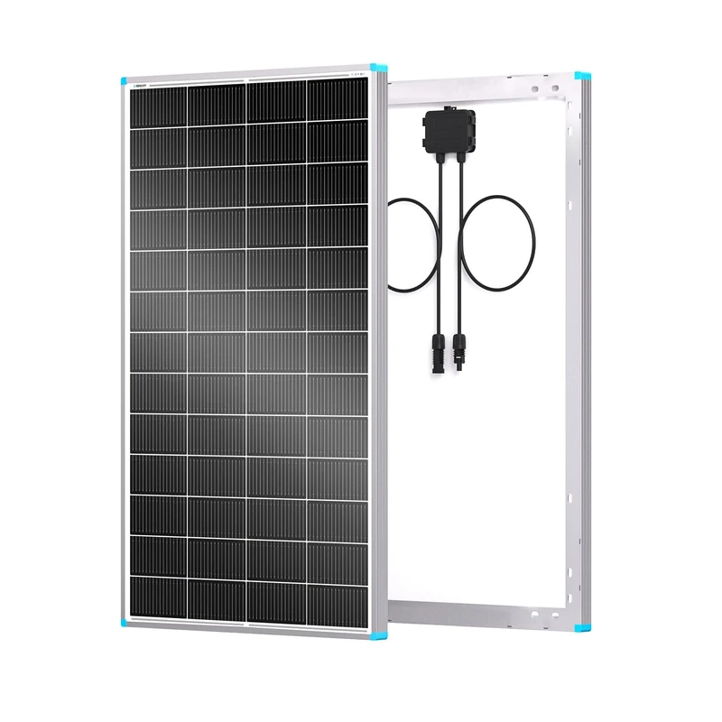 Renogy Solar Panel 200W, 12 V Monocrystalline Solar Panel PV Panel Off Grid Solar Power for Motorhome, Shed, Campervan Caravan and Boat Compact Design