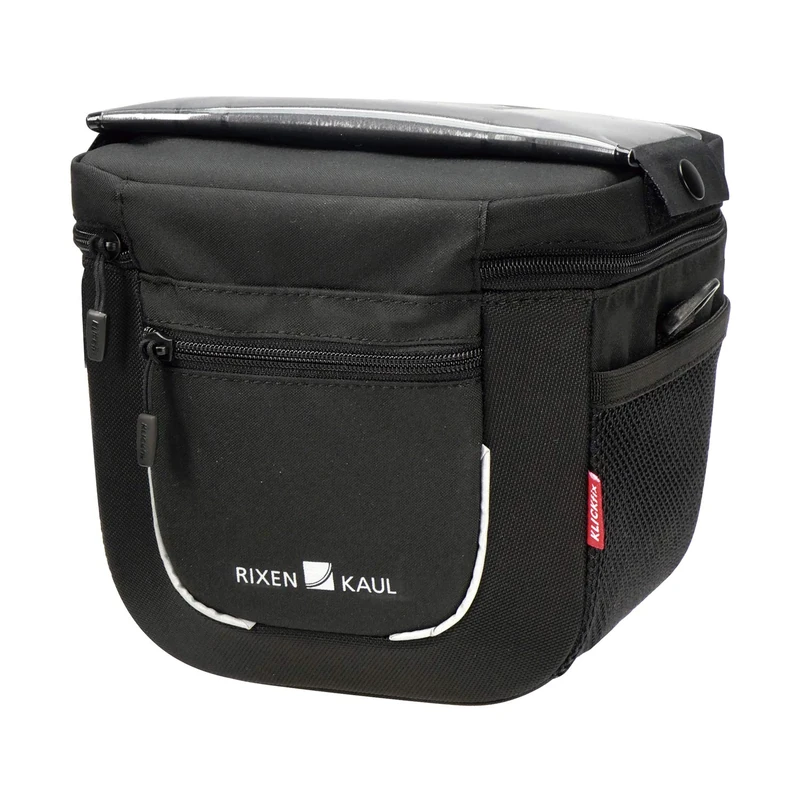 KlickFix Aventour Compact Stuurtas, Black, 3 Litres