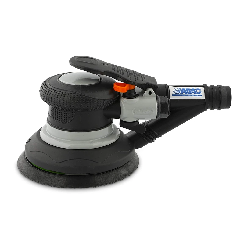 ABAC Orbital Sander G-225 - Sanding Disc 125 mm - Suction Hose - Dust Bag
