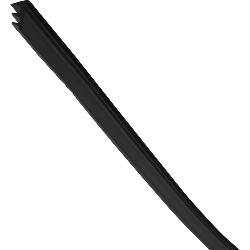 HAWA Sealing Profile (Rubber Seal) for Fixed Glazing - Floor and Wall Profile, Glass Thickness 10-12 mm, Rubber Black