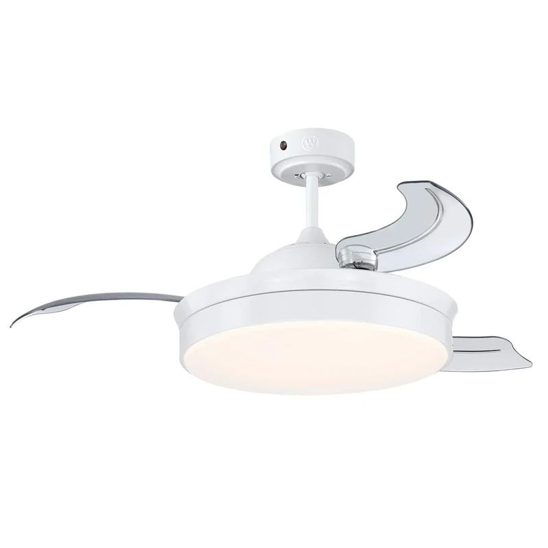 Westinghouse Lighting Ceiling Fan, Metal, White