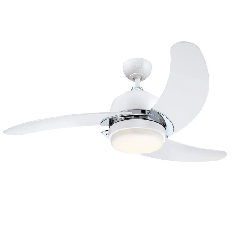 Westinghouse Lighting Simone Ceiling Fan, Metal, White,122 cm